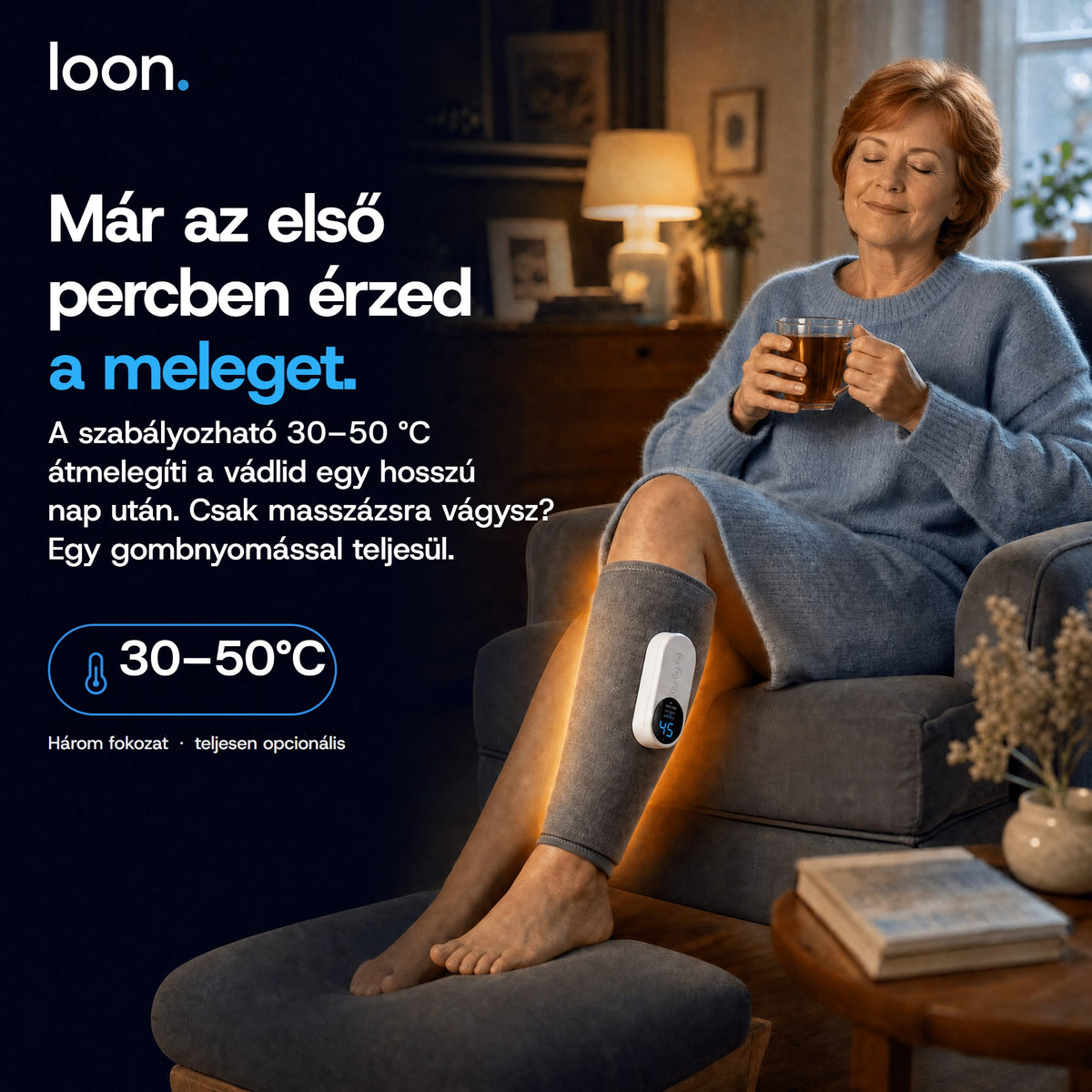 Loon Flow™ vádlimasszírozó